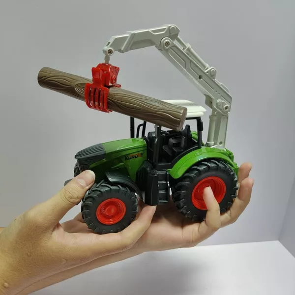 1:16 Traktor Építőszett – Kombinálható Mezőgazdasági Jármű Részek, Barkácsolható Játék Ajándék Gyerekeknek