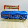 30 cm-es Dupla Ajtós Játékbusz Fénnyel és Hanggal