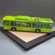 30 cm-es Dupla Ajtós Játékbusz Fénnyel és Hanggal