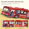 30 cm-es Dupla Ajtós Játékbusz Fénnyel és Hanggal