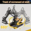 Játék távirányító ásó 2.4G járművek és ásó funkció gyermekeknek ajándék játék autó