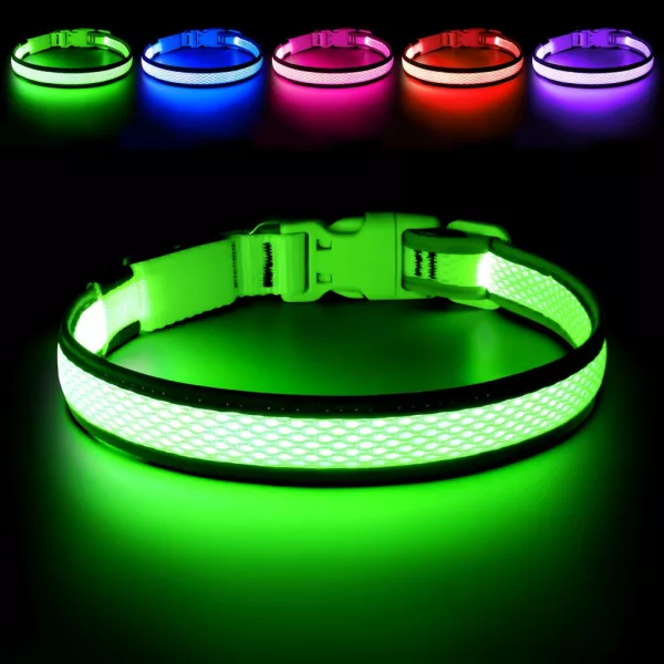 Világító Nyakörv - Állítható, kényelmes, puha