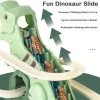 Dinoszaurusz mászócsúszdás játék 3 db autóval