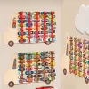 Gyerekek Versenyautó Szervező - Nagy Kapacitású Akasztós Tároló