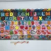 Montessori oktató fa játék