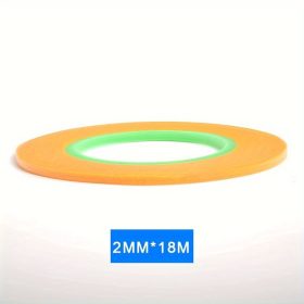   Magas Minőségű Modellfestő Szalag - Ultrafinom, Maradványmentes, Könnyű Felragasztható & Leválasztható a Precíz Maszkoláshoz és Színelválasztáshoz, 180.14cm