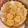 8 darabos Halloween Süteményszaggató kiszúró Készlet