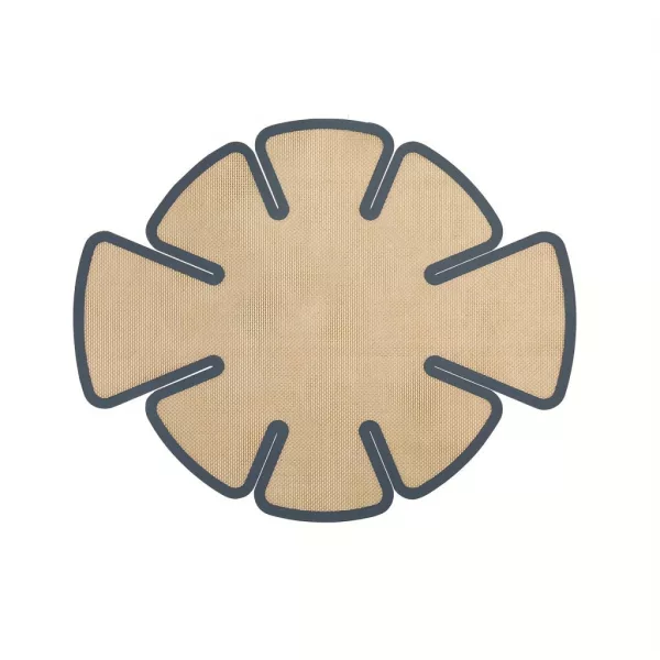 Hosszított szilikon kenyérsütő bélés, tapadásmentes, újrahasználható, 24,13 × 13 cm-es kenyérsütőkhöz Szürke