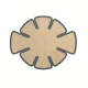 Hosszított szilikon kenyérsütő bélés, tapadásmentes, újrahasználható, 24,13 × 13 cm-es kenyérsütőkhöz Szürke