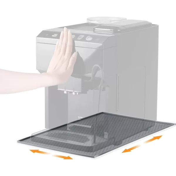 Szilikon alátét kávégépekhez, kompatibilis a De Longhi Magnifica 1 és Philips LatteGo gépekkel Szürke