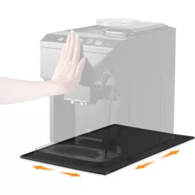  Szilikon alátét kávégépekhez, kompatibilis a De Longhi Magnifica 1 és Philips LatteGo gépekkel Fekete