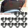 10 db autó motorháztető szigetelés rögzítő csipesz szegecs VW, SEAT, Skoda modellekhez, PVC Fekete, 10 db