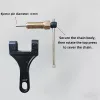 Univerzális lánctörő kerékpárhoz és motorkerékpárhoz, 4 mm-es tűvel, 2 részes készlet