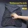 Sötétszürke autós mikroszálas törölköző, nagy nedvszívó tisztítókendő, 40 × 60 cm
