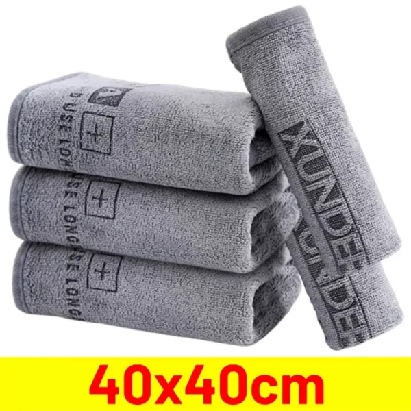 5 db ultrafinom mikroszálas autómosó törlőkendő 40 × 40 cm