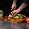 Akácfa vágódeszka, kétoldalas, csúszásmentes - S