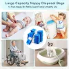 12 db Vacvad pelenkakosár-utántöltő zsák, 4,5 m, Tommee Tippee, Angelcare pelenkakosarakhoz
