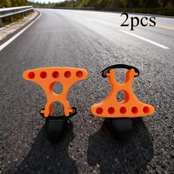2 db állítható kerékpárjavító állványfogantyú, ergonomikus, stabil fogás fordított parkoláshoz Narancs, 2 db