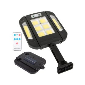   Napenergiával működő LED lámpa mozgásérzékelővel és távirányítóval