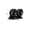 Két autós ventilátor - Xtrobb 23222 dupla autós ventilátor
