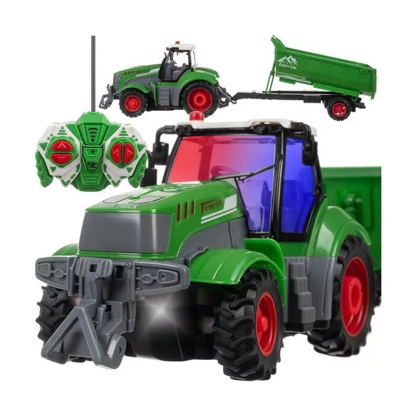 Kruzzel távirányítós traktor 24850