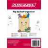 Kruzzel játékos kosaras rendszerező 42L 24727