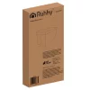 Ruhhy szürke bársony puff 60x30x30 cm 25994