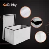 Ruhhy szürke bársony puff 60x30x30 cm 25994