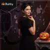Ruhhy 26587 3 részes fekete macska/róka jelmez