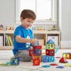 Mágneses építőkocka golyópályával, 96 darabos készlet 26468