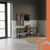 Ruhhy cipőtartó állvány akasztóval 73cm 27037