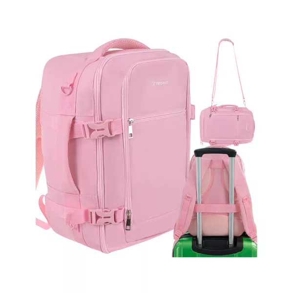 Trizand turista hátizsák 40x25x20cm rózsaszín