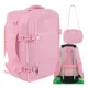 Trizand turista hátizsák 40x25x20cm rózsaszín