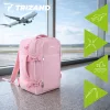 Trizand turista hátizsák 40x25x20cm rózsaszín