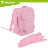 Trizand turista hátizsák 40x25x20cm rózsaszín
