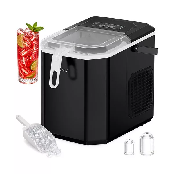 Ruhhy jégkockakészítő 1.2 l fekete