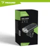 Trizand LED kerékpárlámpa szett, 1300lm első lámpa és hátsó lámpa
