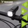 Trizand LED kerékpárlámpa szett, 1000lm első lámpával és hátsó lámpával