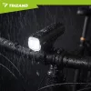 Trizand LED kerékpárlámpa szett, 1000lm első lámpával és hátsó lámpával