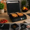 Ruhhy 26176 2000W elektromos grill és toaster