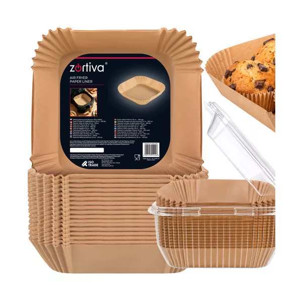 Zortiva airfryer papírbetét 20cm 400 db
