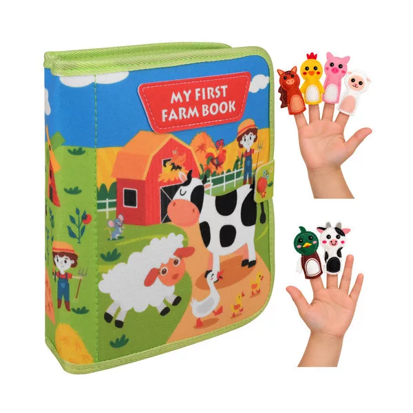 Kruzzel farm készségfejlesztő foglalkoztató könyv