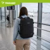 Trizand fekete túrahátizsák 42x32x40cm