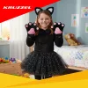 Kruzzel 7 részes fekete macska jelmez 26745