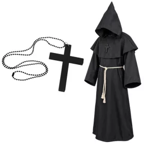 Glimz halloweeni szerzetes jelmez