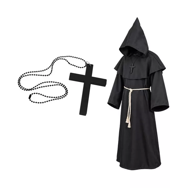 Glimz halloweeni szerzetes jelmez