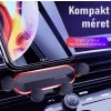 Autós telefontartó szellőzőrácsra- Gravitációs (nyújtott kialakítás)