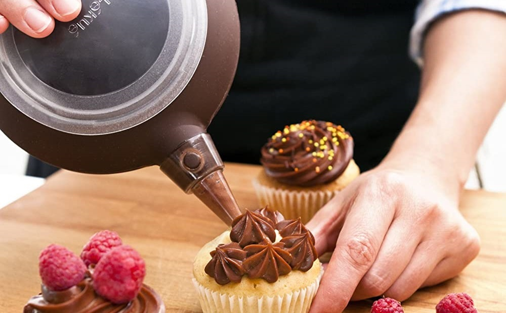Tortadíszítő, sütemény kinyomó, krémnyomó, macaron készítő